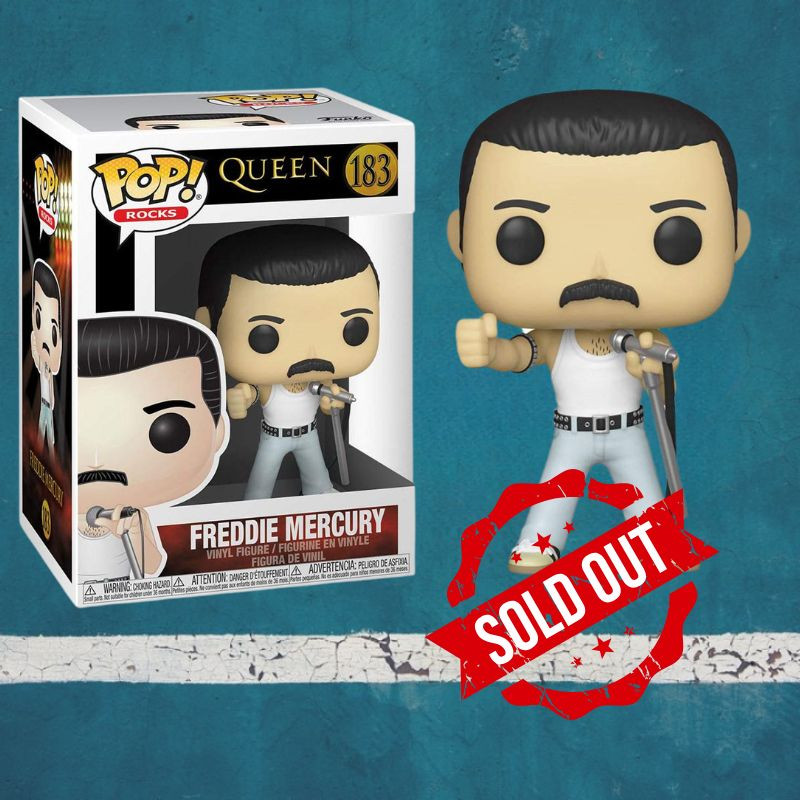 Funko Pop Queen Freddie Mercury version Radio Gaga 183 - sold out