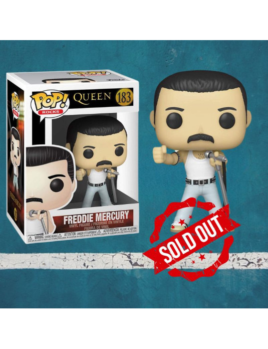 Funko Pop Queen Freddie Mercury version Radio Gaga 183 - sold out