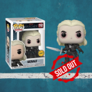 Figurine Funko Pop Geralt The Witcher édition chase 1192 en mode transformation - sold out